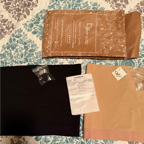 B Free Australia Black and Nude Shapewear Set. - Picture 1 of 5